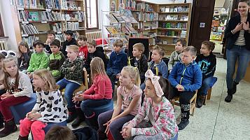 Vánoce v oddělení pro děti, zdroj: Městská knihovna v Českém Krumlově